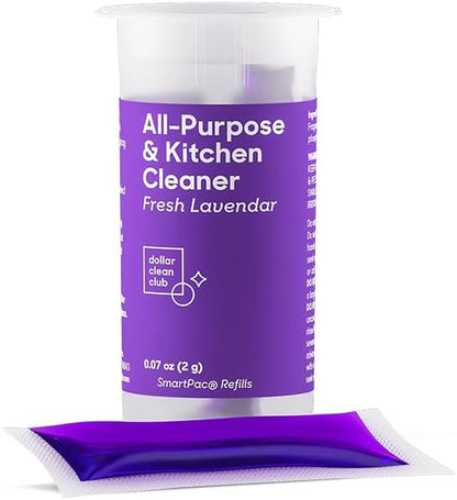Complete Home Cleaning 15 Pack Kit, Kitchen, Bathroom, Carpet, Dish, and Glass Cleaner Refills