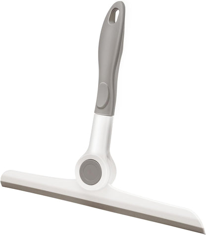 Window Squeegee for Glass Doors，All-Purpose 9.7” Window Cleaning Squeegee, Handheld for Windows, Car Windshields & More，Grey (9.7" Window Squeegee)