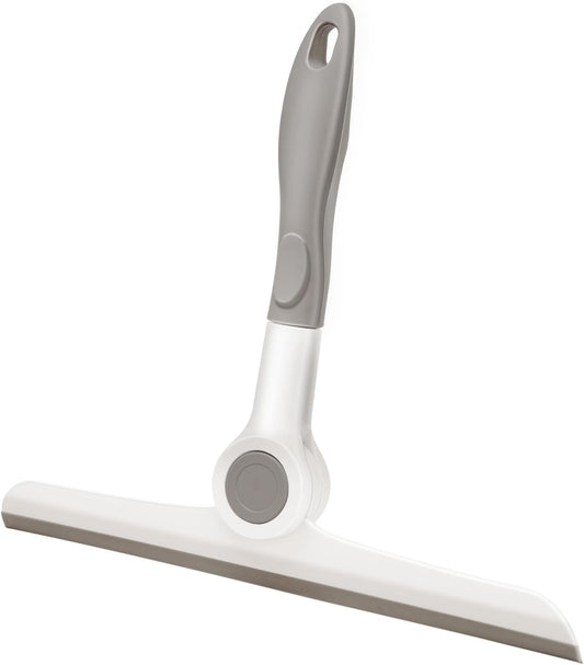 Window Squeegee for Glass Doors，All-Purpose 9.7” Window Cleaning Squeegee, Handheld for Windows, Car Windshields & More，Grey (9.7" Window Squeegee)