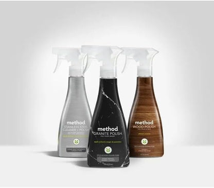 Method Stainless Steel Cleaner, Apple Orchard, 14 OZ (Pack of 1)