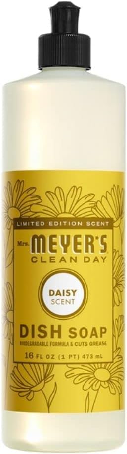 Mrs. MEYER'S Kitchen Set, Dish Soap, Hand Soap, and Multi-Surface Cleaner, 3 CT (Peony)