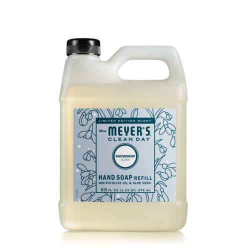 Mrs. MEYER'S Liquid Hand Soap Variety, 1 Plum Berry Refill, 1 Plum Berry Hand Soap (Vareity Pack)