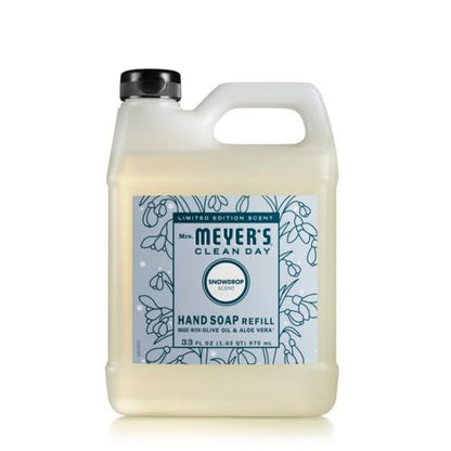 Mrs. MEYER'S Liquid Hand Soap Variety, 1 Plum Berry Refill, 1 Plum Berry Hand Soap (Vareity Pack)