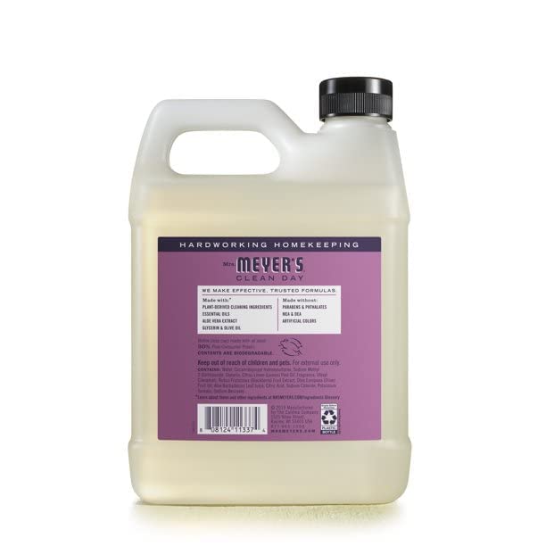 Mrs. MEYER'S Liquid Hand Soap Variety, 1 Plum Berry Refill, 1 Plum Berry Hand Soap (Vareity Pack)