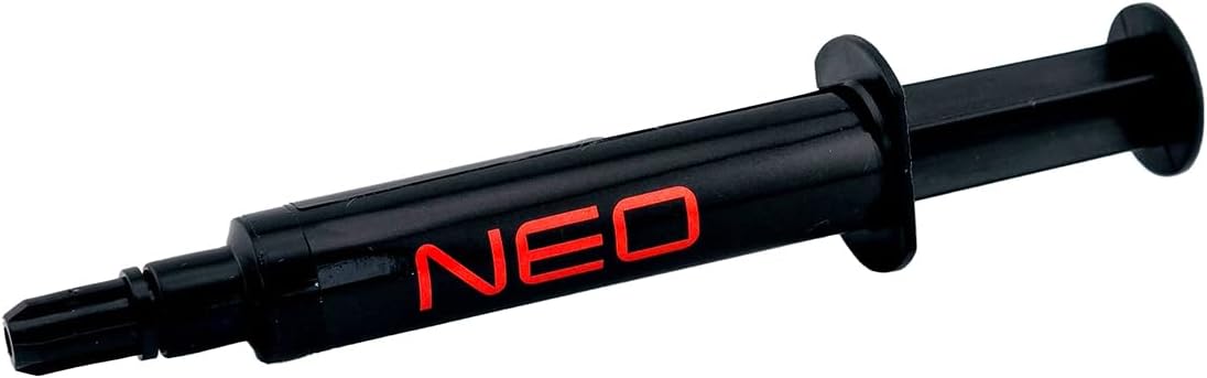 NEO (1g) Thermal Paste for Basic Applications: Suitable for All CPUs (AMD & Intel) GPUs Xbox PS4 PS5 Includes Cleaning Cloth and Spatula