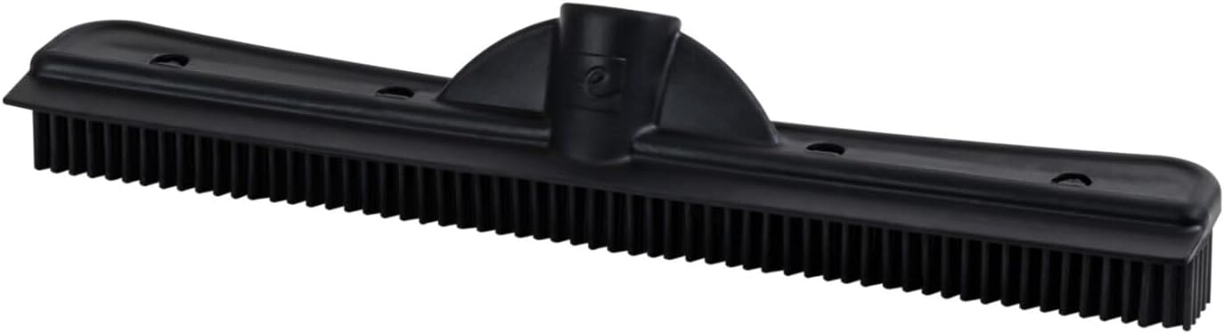 FURemover Pet Hair Removal Rubber Broom, 61" Telescopic Handle