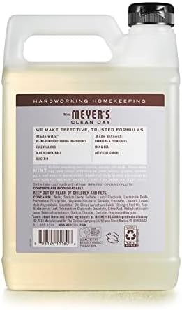 Mrs. MEYER'S CLEAN DAY Liquid Dish Soap Refill, Lavender, 48 Fl Oz (Pack of 3)
