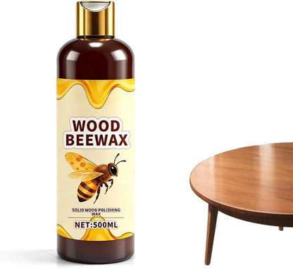 Beeswax Wood Polish, 2026 New Natural Beeswax Furniture Polish and Cleaner Micro Molecularized Essential Oil Spray Furniture Restorer for Floors Cabinets Tables (1PCS 120ML)
