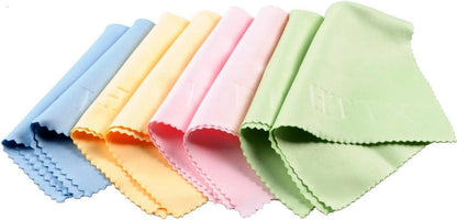 Microfiber Cleaning Cloths - for All LCD Screens, Tablets, Lenses, and Other Delicate Surfaces (8-Pack, 6x7)