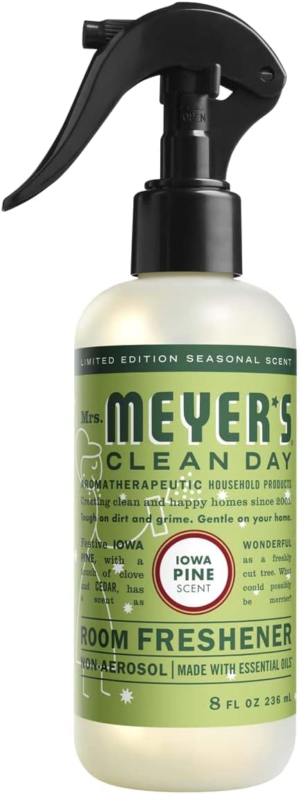 MRS. MEYER'S CLEAN DAY Room Spray, Lemon Verbena Scent, 8 Fl Oz Bottle