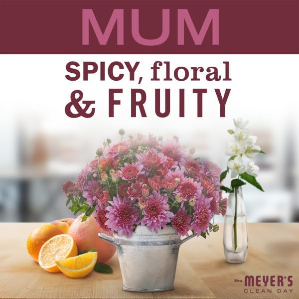 Mrs. MEYER'S CLEAN DAY Liquid Dish Soap 3 Pack Variety, Acorn Spice, Apple Cider, Fall Leaves, 16 OZ Each, 1 CT