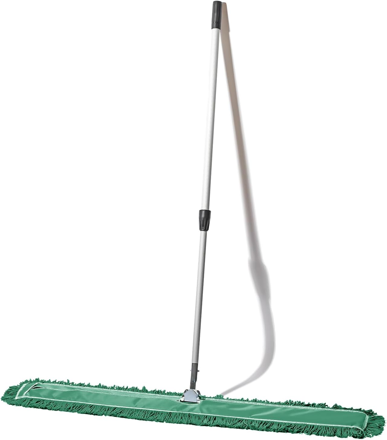 48 Inch Blue Commercial Dust Mop & Floor Sweeper with Extendable Handle – Mop for Hardwood, Tile, and Concrete Floor Cleaning