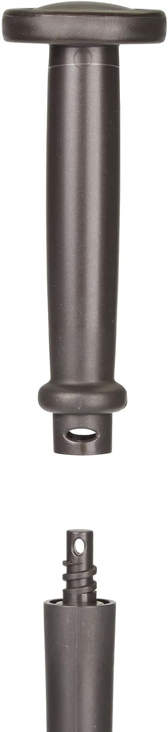 mDesign Plunger and Brush Set for Toilet Bowl - Hidden, Modern Toilet Brush and Plunger Set with Caddy - Brush Cleaner and Plunger Combo with Holder for Bathroom - Hyde Collection - Bronze