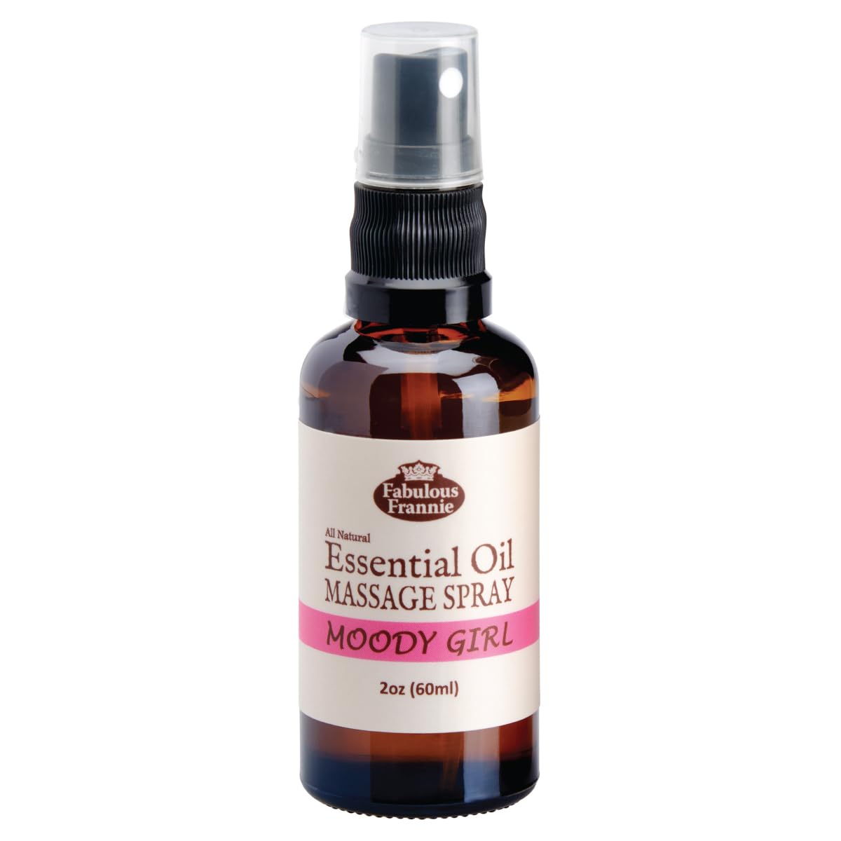 Fabulous Frannie Bug Away Healthy Massage Spritz Made with Carrier Oils and Citronella, Lavender, Eucalyptus and Lemongrass Essential Oils 2oz