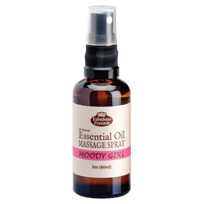 Fabulous Frannie Bug Away Healthy Massage Spritz Made with Carrier Oils and Citronella, Lavender, Eucalyptus and Lemongrass Essential Oils 2oz