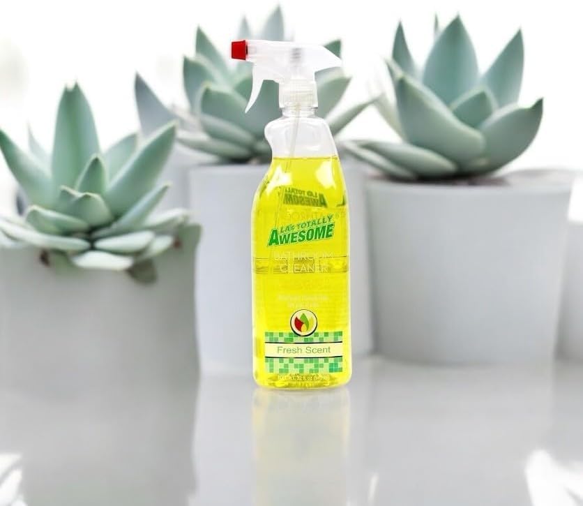 Plant-Based Bathroom Cleaner, 32 Fl Oz, All-Purpose Soap Scum Remover for Sinks, Tubs, Showers (Fresh Scent)