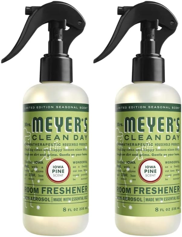 MRS. MEYER'S CLEAN DAY Room Spray, Lemon Verbena Scent, 8 Fl Oz Bottle