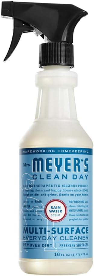 Mrs. MEYER'S Kitchen Set, Dish Soap, Hand Soap, and Multi-Surface Cleaner, 3 CT (Snowdrop)