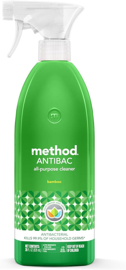 Method Cleaner Trio, Refreshing Scents for Every Space, Bamboo Bliss, Wildflower Whimsy, Citron Sensation, 3 ct. (28 oz Each)