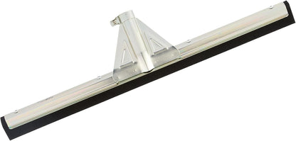 Restaurantware-SQUEEGEE ONLY: Clean Tek Professional 29.92 Inch Floor Squeegee, 1 Broom With Double Rubber Blade - Handle Sold Separately, Heavy-Duty, Steel Wiper For Concrete Floor