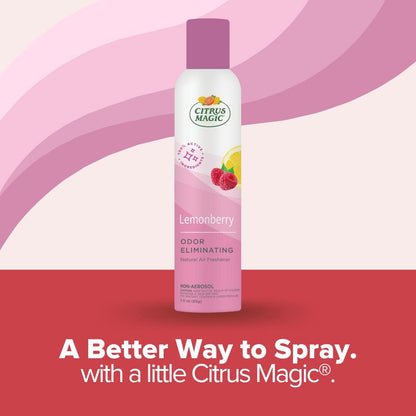 Citrus Magic Natural Odor Eliminating Air Freshener Spray, Fresh Citrus, 3-Ounce