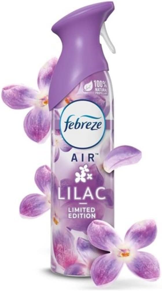 Febreze Air Mist Air Freshener Spray, Odor-Fighting Room Spray, Air Fresheners for Home and Bathroom and Kitchen, Aerosol Can, Mountain Scent, Purple, 8.8oz (Pack of 3)