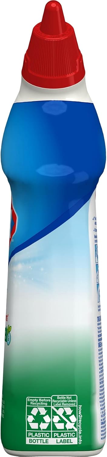 Clorox Toilet Bowl Liquid Disinfecting Cleaner with Clinging Bleach Gel, Remove Mildew and Mold, Fresh Scent, 24 Ounces