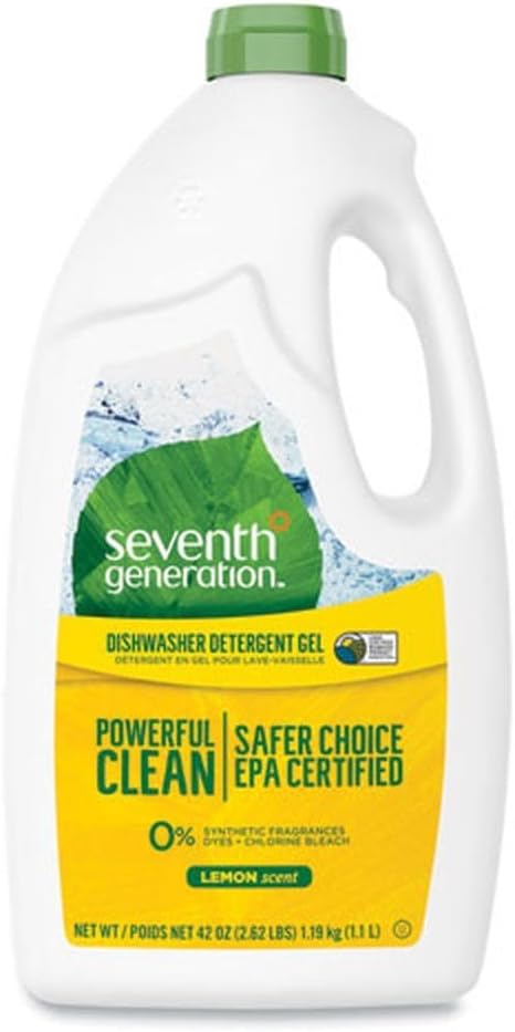 Seventh Generation Free and Clear Dishwasher Detergent Gel 42 Fluid ounce