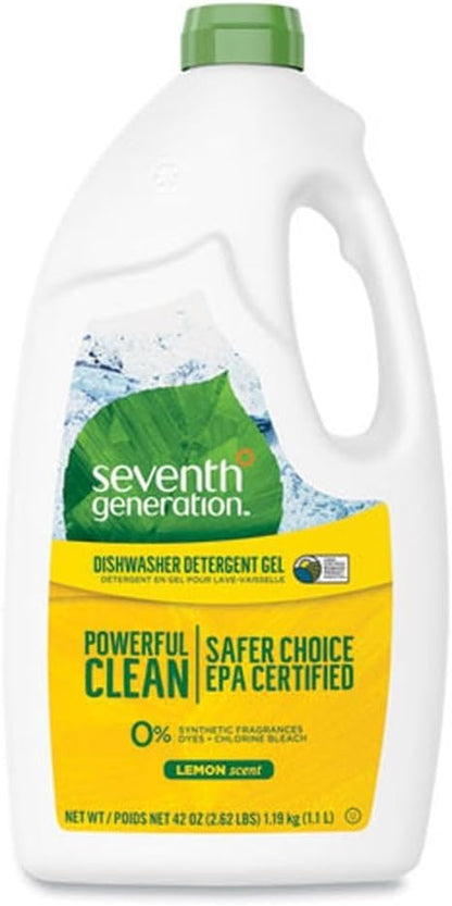 Seventh Generation Free and Clear Dishwasher Detergent Gel 42 Fluid ounce