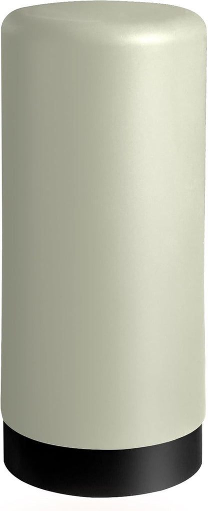 ElmRidge Dish Soap Silicone Dispenser for Kitchen Sink,Squeeze Washing Up Liquid and Hand Soap,Round refillable Silicone Bottles,Easy to Fill and to use, 8.5 oz,Black 2.4 x 2.4 x 5.5 inches (Gray)