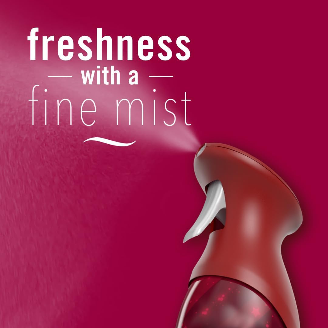Febreze Air Freshener Spray, Odor-Fighting Room Spray, Crisp Fall Breeze, Cuddle Weather, Baked Cinnamon Apple, 8.8oz, 3 Count