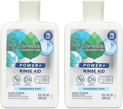 Seventh Generation Dishwasher Rinse Aid - 8 oz - 2 pk