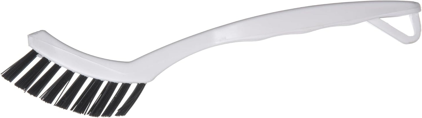 SPARTA Flo-Pac Grout Brush Crevice Brush, Detail Brush, Nylon, 8 Inches, White