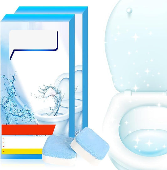 2PCS Toilet Bowl Cleaner Tablets, 2026 New Drop-In Cleaner for Freshness, Powerful Cleaning (32 Pack)