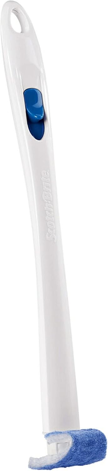 Scotch-Brite Disposable Toilet Scrubber Refills, Removes Rust & Hard Water Stains, 10 Disposable Refills Blue