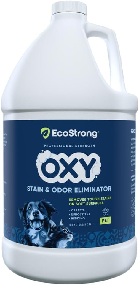 Oxy Pet Carpet Cleaner Spray | Pet Stain Remover for Pet Urine, Cat Pee, Dog Poop | Deep Spot Treating Action on Carpeting, Upholstery, Laundry, Pet Beds & More (32 Fl Oz)