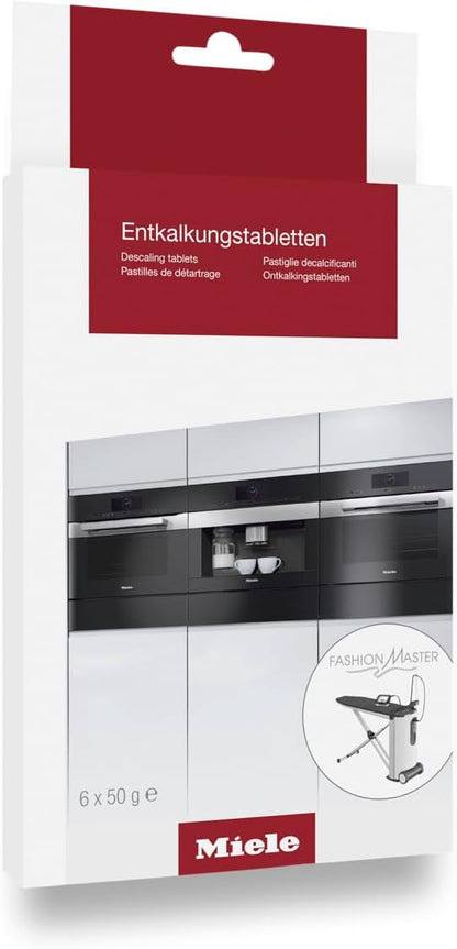Miele 10178330 Descaling Tablets, 6 Tablets (Pack of 2)