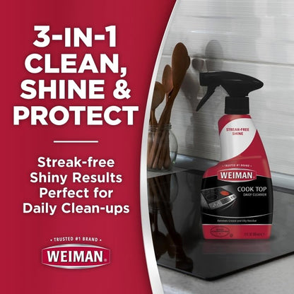 Weiman Glass Cooktop Cleaner - 12 Ounce