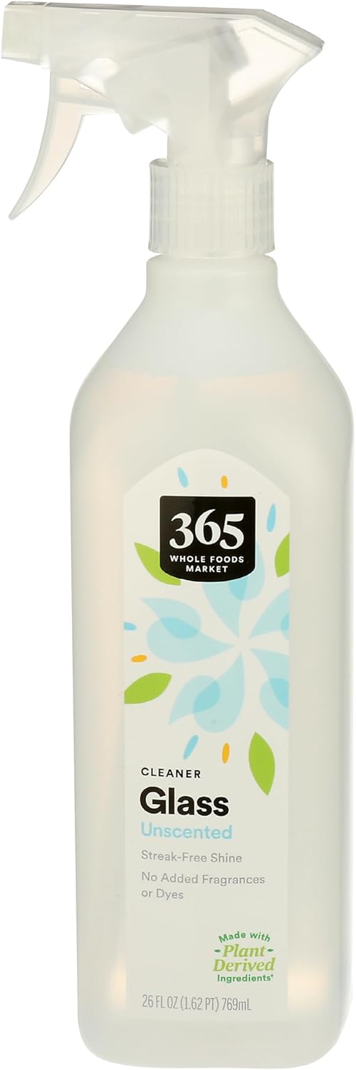 365 by Whole Foods Market, Glass Cleaner, Unscented, 26 Fl Oz