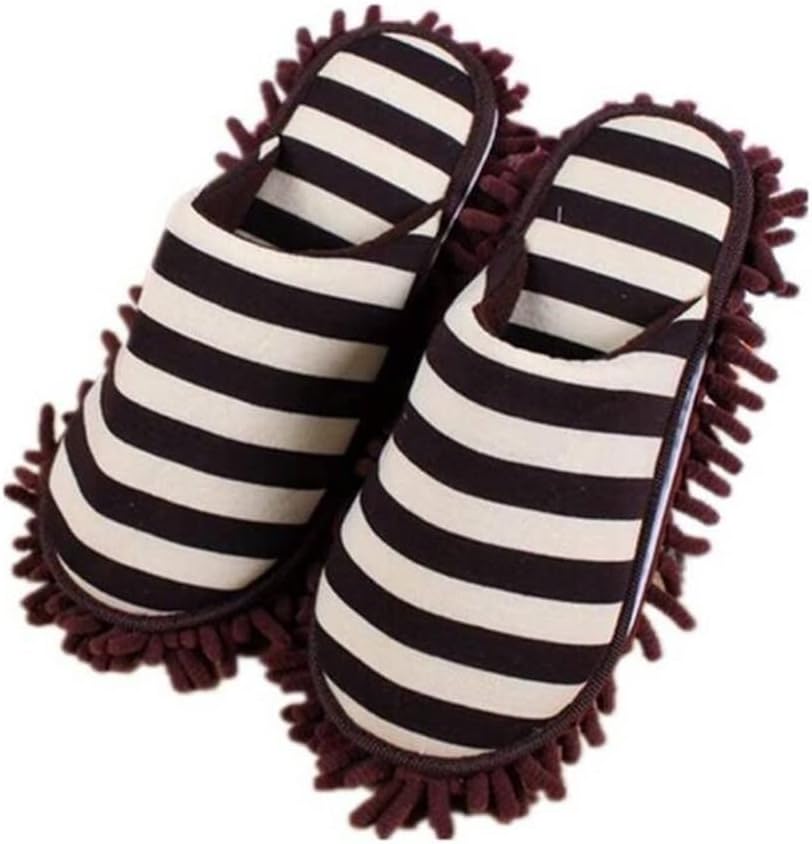 Unisex Microfiber Slippers Floor Cleaning Mop Men and Women House Dusting Slippers Floor Cleaning Tool