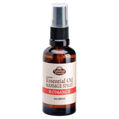 Fabulous Frannie Bug Away Healthy Massage Spritz Made with Carrier Oils and Citronella, Lavender, Eucalyptus and Lemongrass Essential Oils 2oz