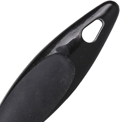 Rubber Pet Hair Removal Brush, Dogs Cats Hair Lint Remover Tool Massage Bath Comb Brush for Cleaning and Grooming (Black)