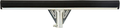 Restaurantware-SQUEEGEE ONLY: Clean Tek Professional 29.92 Inch Floor Squeegee, 1 Broom With Double Rubber Blade - Handle Sold Separately, Heavy-Duty, Steel Wiper For Concrete Floor