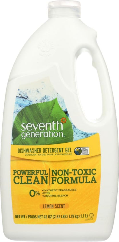 Seventh Generation Free and Clear Dishwasher Detergent Gel 42 Fluid ounce