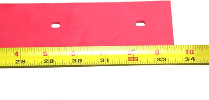 Floor Scrubber Rubber Squeegee Blade Kit (2pcs) for elife Model 300X (Squeegee 33" for 300X(MX3Z))