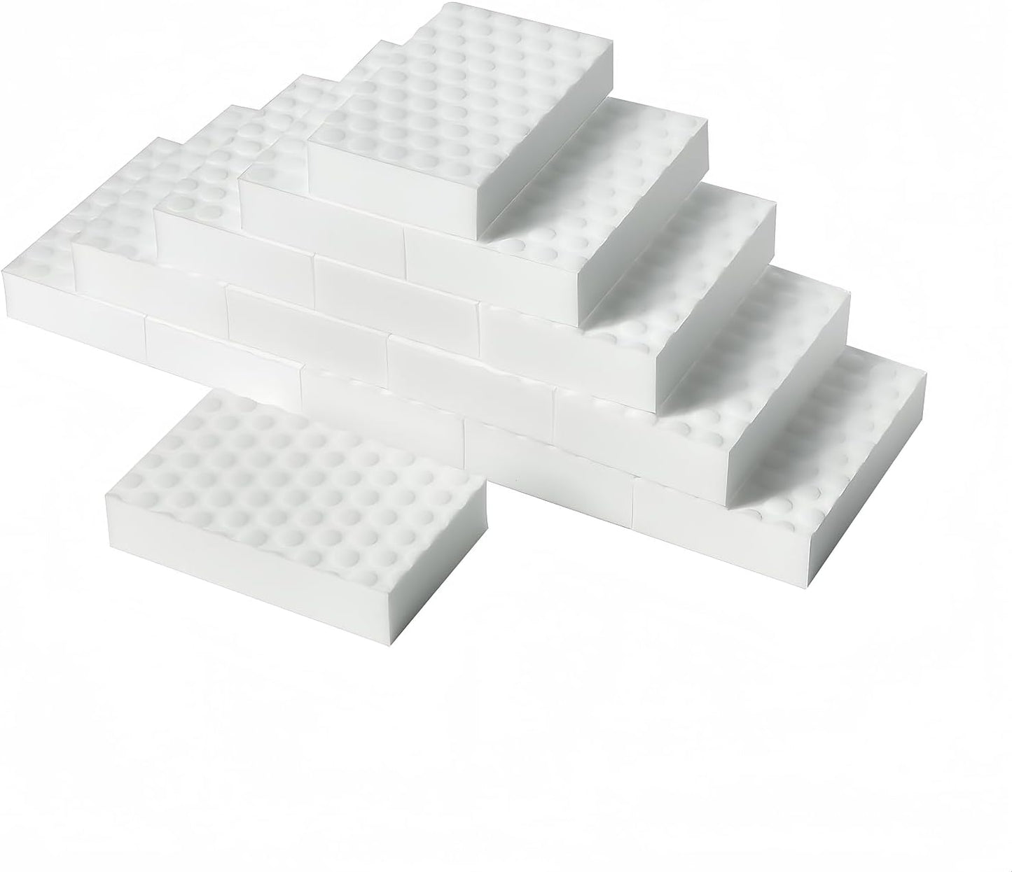 Magic Sponges Cleaning Eraser,50 Pack Melamine Sponge Foam Pads,Multi-Functional Household Cleaning Kitchen Dish Sponge for Furniture,Bathroom,Bathtub, Sink,Floor, Baseboard, Wall Cleaner