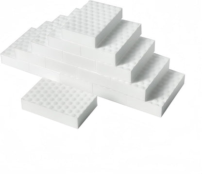 Magic Sponges Cleaning Eraser,50 Pack Melamine Sponge Foam Pads,Multi-Functional Household Cleaning Kitchen Dish Sponge for Furniture,Bathroom,Bathtub, Sink,Floor, Baseboard, Wall Cleaner