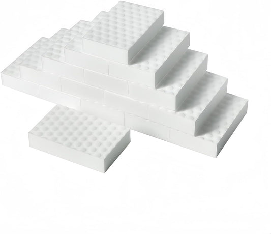 Magic Sponges Cleaning Eraser,50 Pack Melamine Sponge Foam Pads,Multi-Functional Household Cleaning Kitchen Dish Sponge for Furniture,Bathroom,Bathtub, Sink,Floor, Baseboard, Wall Cleaner