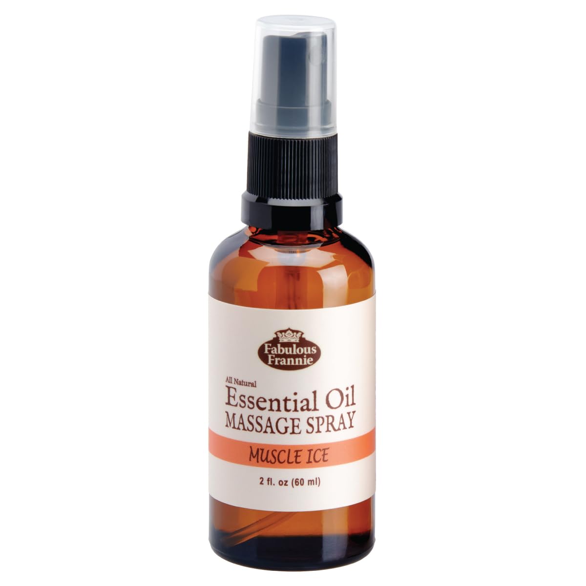 Fabulous Frannie Bug Away Healthy Massage Spritz Made with Carrier Oils and Citronella, Lavender, Eucalyptus and Lemongrass Essential Oils 2oz