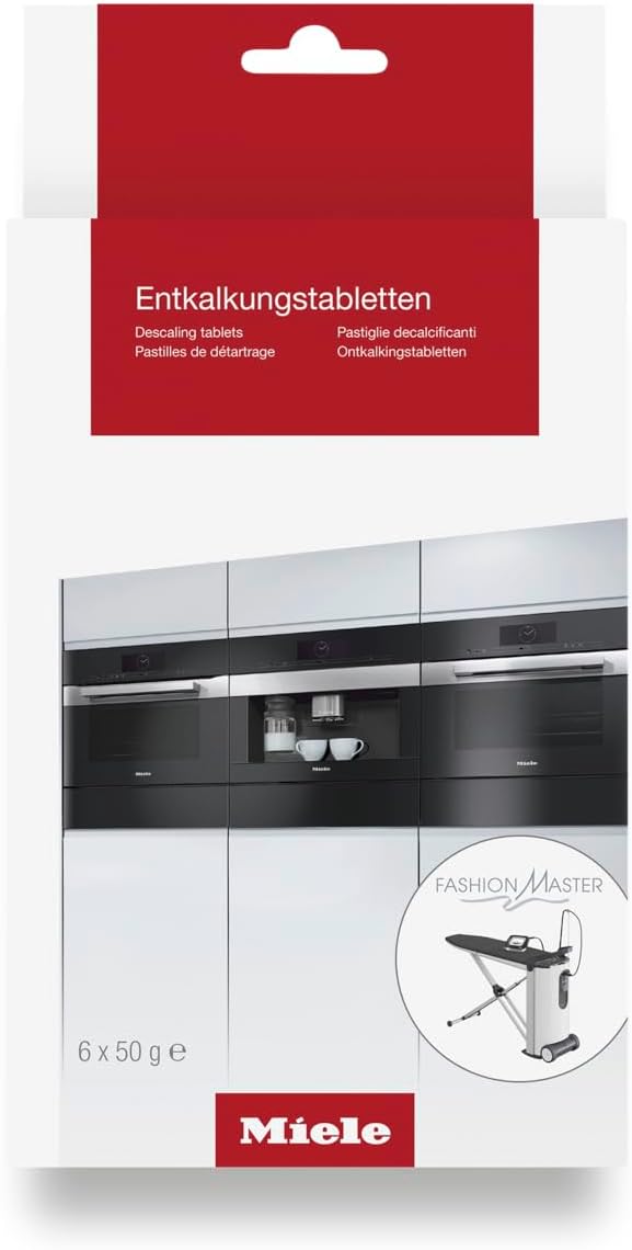 Miele 10178330 Descaling Tablets, 6 Tablets (Pack of 2)